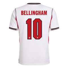 BELLINGHAM #10 England Home Soccer Jersey World Cup 2026 White