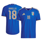 DARMIAN #13 Player Version Italy Home Soccer Jersey World Cup 2026 Blue