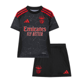 Benfica Auswärts-Fußballtrikot-Set 2024/25 für Kinder (Trikot + Shorts)