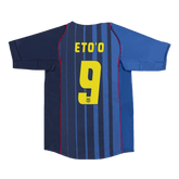 Barcelona ETO'O #9 Auswärtstrikot Retro 2004/05