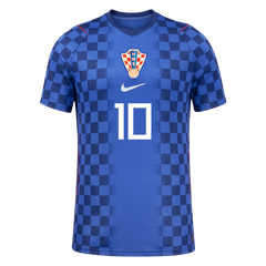 MODRIĆ #10 Croatia Away Soccer Jersey World Cup 2026 Blue