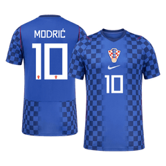 MODRIĆ #10 Croatia Away Soccer Jersey World Cup 2026 Blue