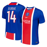D.DOUÉ #14 Men Fan Version PSG Home Soccer Jersey 2026/27 Old Royal