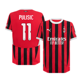 AC Milan PULISIC #11 Home Jersey Authentic 2024/25 - UCL Edition