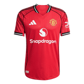 Authentic Manchester United Home Soccer Jersey 2025/26 Red