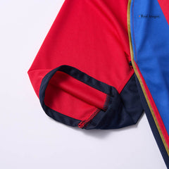 Maillot de football rétro domicile XAVI #6 de Barcelone 2001/02