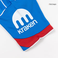 Atletico Madridl Third Soccer Jersey Kit(Jersey+Shorts) 25/26 Blue