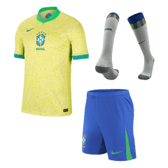 Maillot domicile Brésil Copa America 2024 (maillot + short + chaussettes)