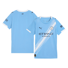 Women's Manchester City Home Soccer Jersey 2025/26 Blue