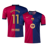 Barcelona RAPHINHA #11 Heimtrikot 2024/25 – (Spotify-Logo ohne Text)