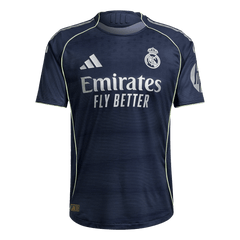 Authentic Real Madrid Away Soccer Jersey 2025/26 Navy