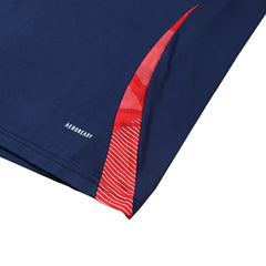 Maillot de football sans manches d'avant-match Manchester United 2024/25