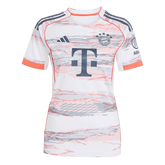 Women's Bayern Munich Away Soccer Jersey 2025/26 White