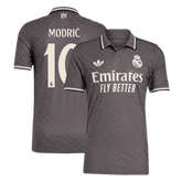 Real Madrid MODRIĆ #10 Third Away Soccer Jersey Authentic 2024/25