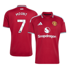 MOUNT #7 Manchester United Home Soccer Jersey 26/27 Red