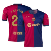 Barcelona F.DE JONG #21 Heimtrikot 2024/25