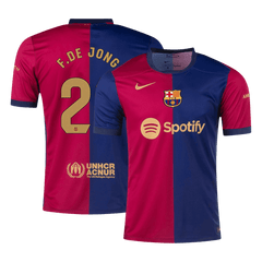 Maillot Barcelone F.DE JONG #21 Domicile 2024/25