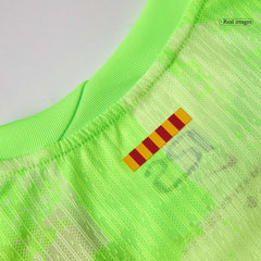 Barcelona RAPHINHA #11 Third Away Soccer Jersey Authentic 2024/25 - UCL(Spotify Logo Without Text)