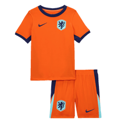 Netherlands Home Jersey Kit EURO 2024 Kids(Jersey+Shorts)