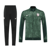 25/26 Chelsea Training Jacket Kit(Jacket+Pants) Green