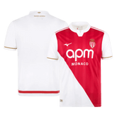 AS Monaco FC Home Soccer Jersey 25/26 Red&White
