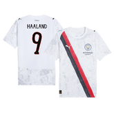 HAALAND #9 Manchester City KidSuper Soccer Jersey 2025/26 White - Club World Cup