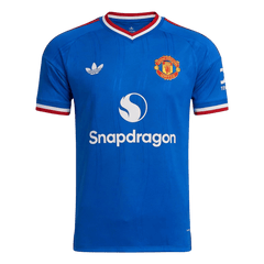 Men Player Version Manchester United Away Soccer Jersey 2026/27 Blue