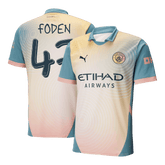 Manchester City FODEN #47 Fourth Away Soccer Jersey 2024/25 - Definitely City