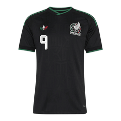 RAÚL #9 Player Version Mexico Third Soccer Jersey World Cup 2026 Black