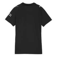 Women's Manchester City Away Soccer Jersey 25/26 Black