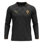 Portugal Special Edition Long Sleeve Soccer Jersey World Cup 2026 Black