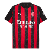 AC Milan Home Soccer Jersey 2025/26 Red&Black