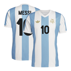 Maillot de football Argentine Messi n°10 2024 - 50e anniversaire
