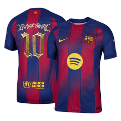 LAMINE YAMAL #10 Kopa Trophy Edition Authentic Barcelona Home Soccer Jersey 2025/26 Red&Blue