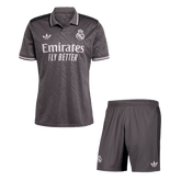 Real Madrid Third Away Soccer Jersey Kit 2024/25 (Jersey+Shorts)