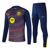 Barcelona Zipper Sweatshirt Kit(Top+Pants) 25/26 Colorful
