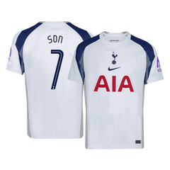SON #7 Tottenham Hotspur Home Soccer Jersey 2025/26 White - UCL