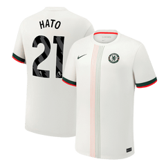 HATO #21 Chelsea Away Soccer Jersey 2025/26 White