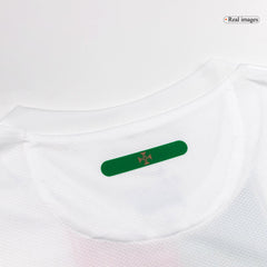 Retro 2010 Portugal Away Soccer Jersey White
