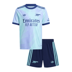 Arsenal Jersey Kit Third Away 2024/25 Kids(Jersey+Shorts)
