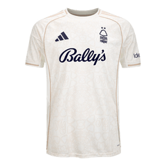 Nottingham Forest Away Soccer Jersey 25/26 White
