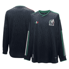 Mexico Special Edition Long Sleeve Soccer Jersey World Cup 2026 Black