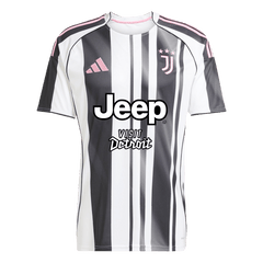 Juventus Home Soccer Jersey 2025/26 Black&White