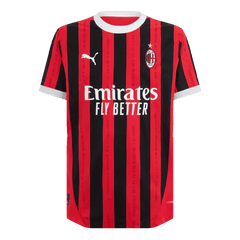 Maillot domicile authentique de l'AC Milan 2024/25