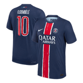 PSG O.DEMBÉLÉ #10 Home Soccer Jersey Authentic 2024/25 - UCL Edition