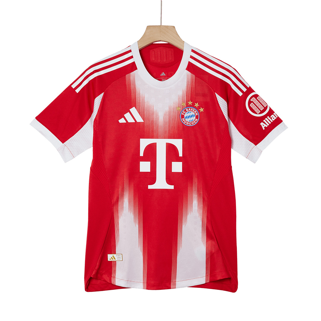 UPAMECANO #2 Authentic Bayern Munich Home Soccer Jersey 2025/26 Red