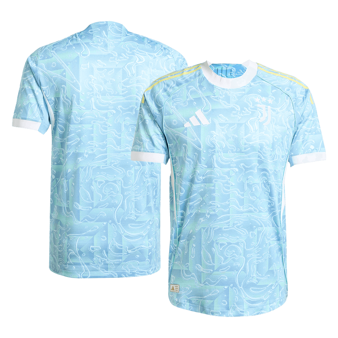 Authentic Juventus Away Soccer Jersey 2025/26 Blue