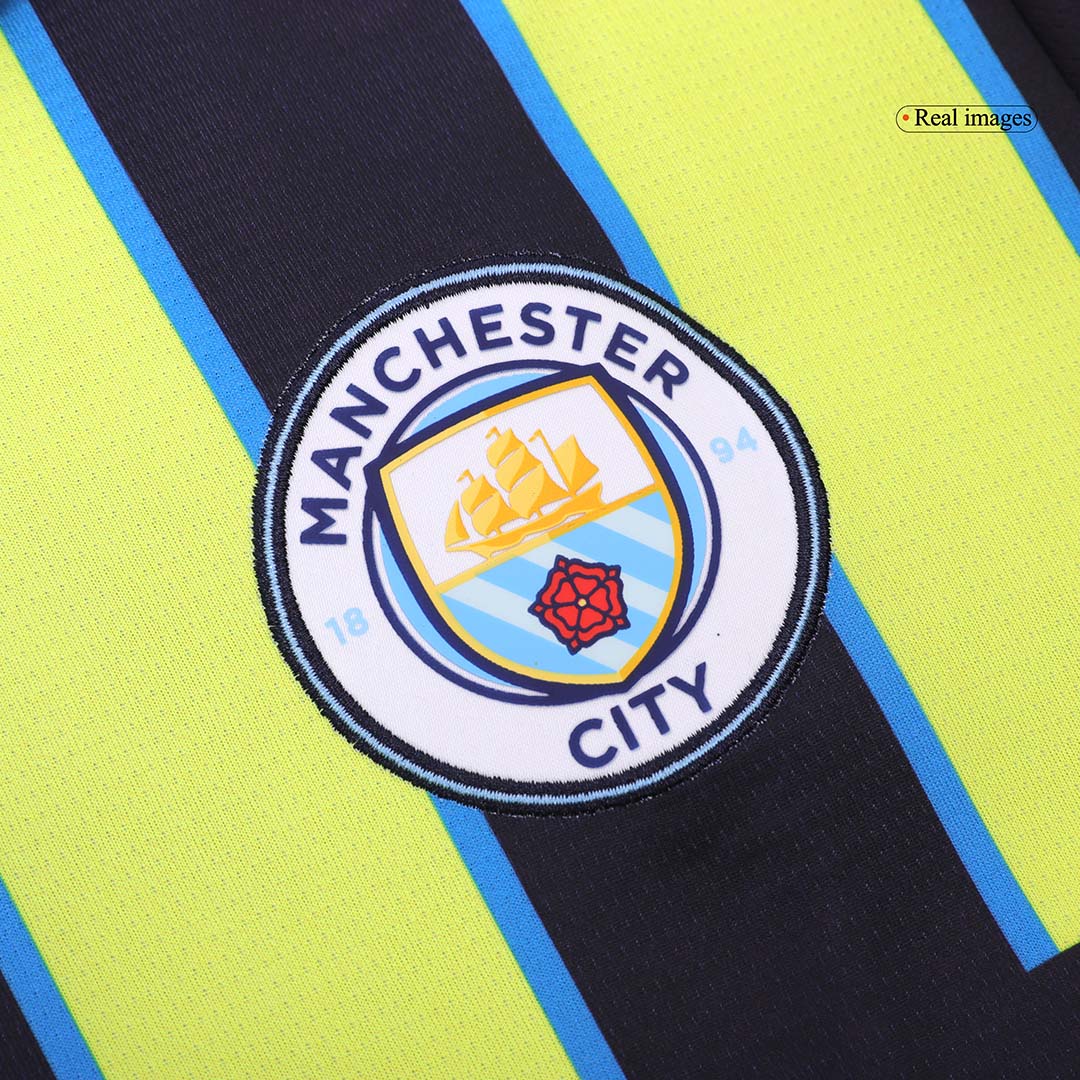 Maillot de football extérieur Manchester City FODEN #47 2024/25