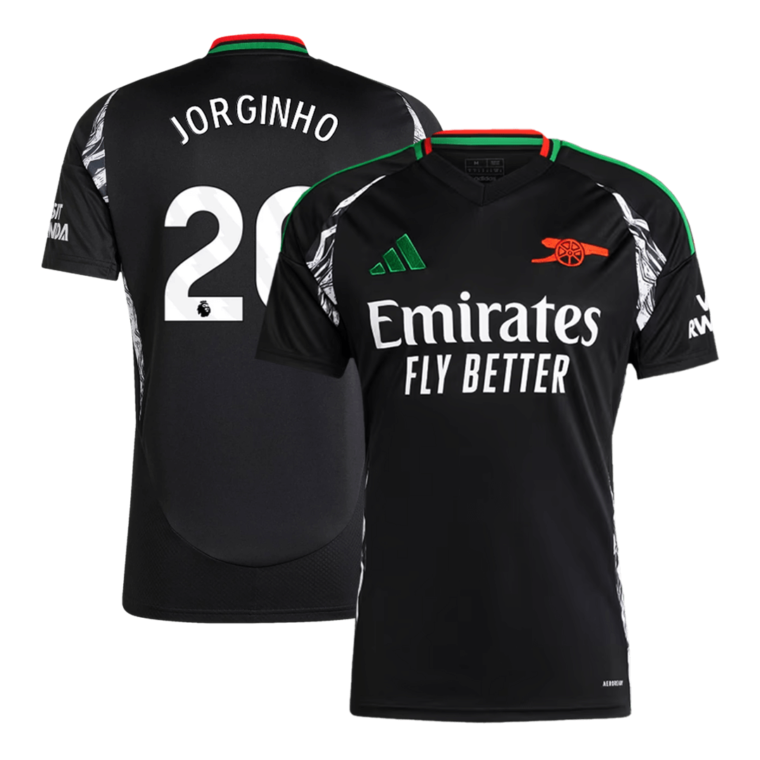 Arsenal JORGINHO #20 Away Soccer Jersey 2024/25