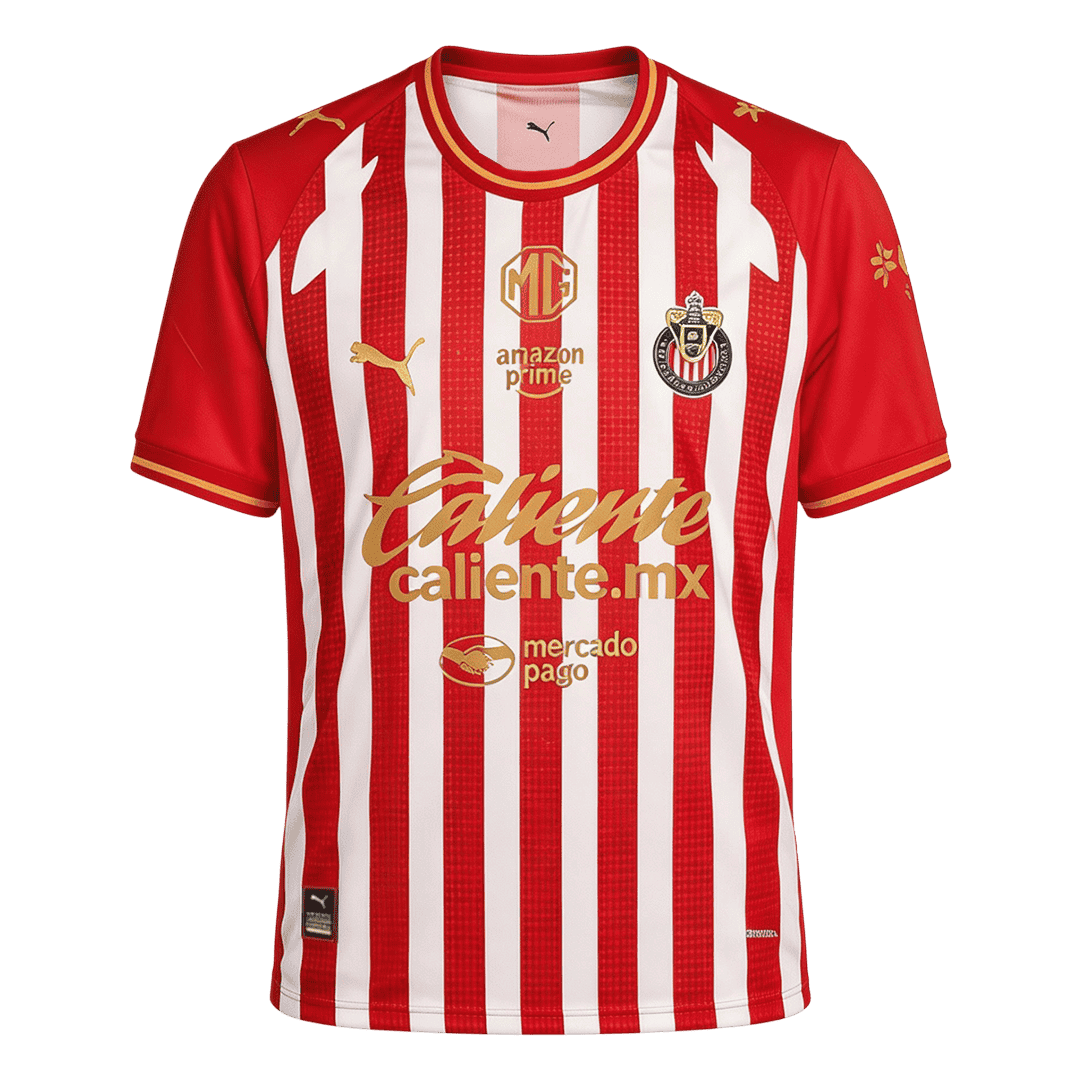 Chivas Home Soccer Jersey 26/27 Red&White